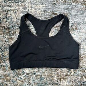 Nike Women's Sleek Black Sports Bra